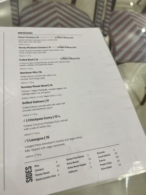 Menu  at Food For Fit  in Sliema