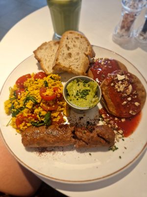 Vegan breakfast at Food For Fit  in Sliema