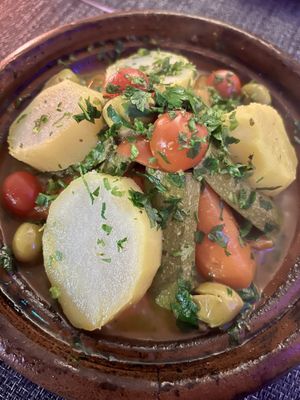 Vegan Tagine   at ZAZ  in Tamraght