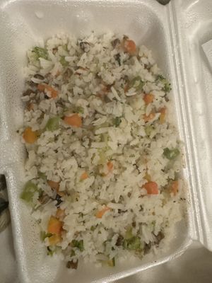 Arroz con verduras  at Alax Pacha  in Copacabana