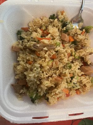 House Fried Rice  at Loving Hut in Sandy Springs