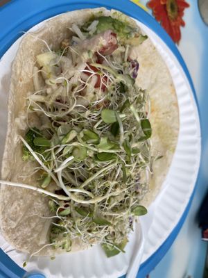 Tofu melt  at Good Food Conspiracy in Big Pine Key