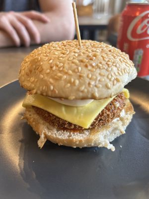 Chicken burger  at Gurparsad in Huddersfield