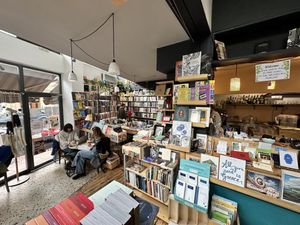   at Little Tree Books & Coffee in Athens
