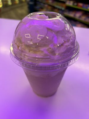 Caramel apple shake w dairy free wc   at Moonburger in Poughkeepsie