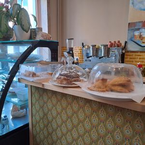 Counter at Darjeeling Garden in Brussels