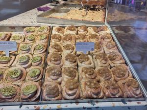 The vegan assortment at Cinnamood in Muenster