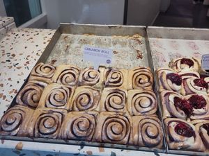 The vegan assortment at Cinnamood in Muenster