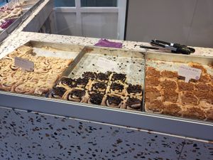 The vegan assortment at Cinnamood in Muenster