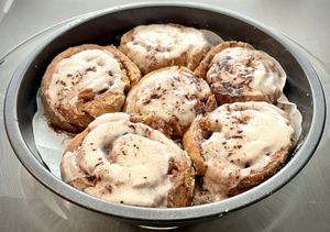 Classic Cinnamon rolls   at Ruby Baking Co in Rockwall