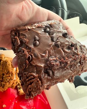 Texas Sheet Cake (aka Funeral Cake)   at Ruby Baking Co in Rockwall