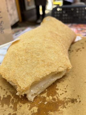 Just cheese...  at Friggitoria Popolare in Catania