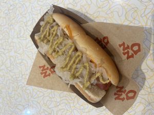 The New Yorker!   at Nikki's Not Dog Stand in Sag Harbor