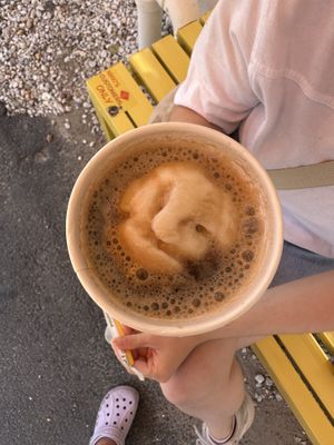 Root beer float  at Nikki's Not Dog Stand in Sag Harbor