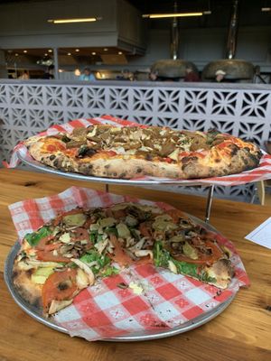 Pies at Da Legna at Nolo in New Haven