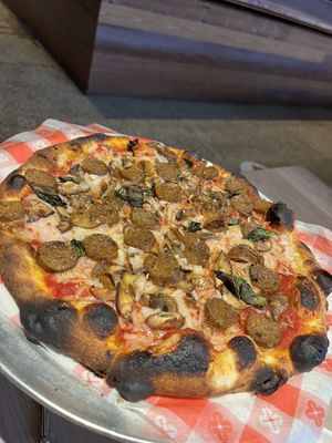 Salsiccia Pizza   at Da Legna at Nolo in New Haven