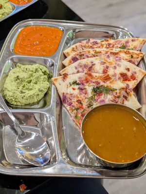 Uttapam at Food Junction in Seattle