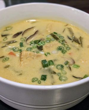 Thai Coconut Vegetable Soup at The Big Spruce in Richmond