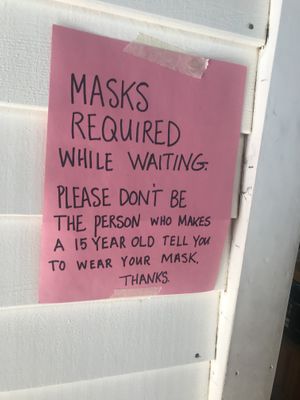 :) As of 8/20 at Bread and Roses Bakery in Wells