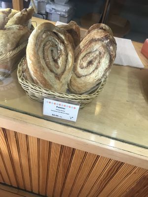 Vegan Cinnamon and Brown Sugar Palmiers at Bread and Roses Bakery in Wells