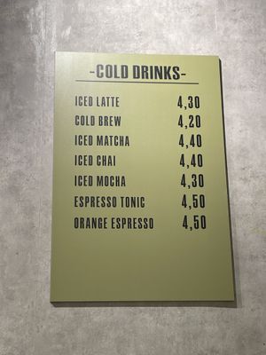 Price  at Ripa Coffee in Barcelona