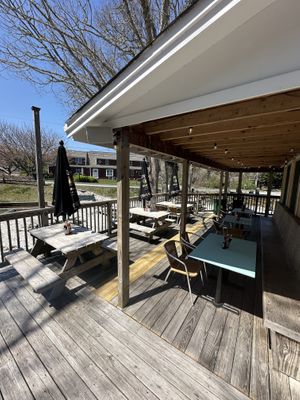 Seating  at Pico's Taco Shack in Brewster