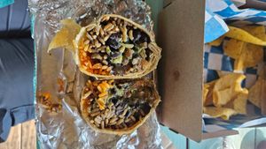 Pico burrito at Pico's Taco Shack in Brewster