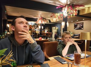 Sfeervol ingericht restaurant at Achouffe Valley in Houffalize