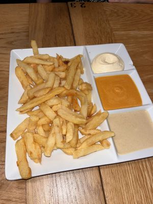 Patatas con tomate  at Bidebide in Tolosa