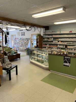 Inside at Sun Spun Natural Foods in Truro