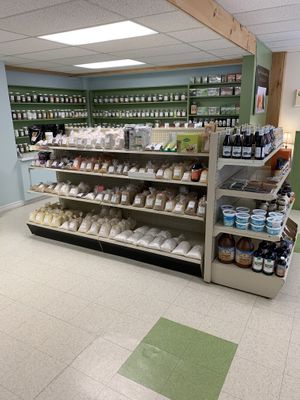 Inside  at Sun Spun Natural Foods in Truro