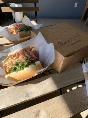 Vegan sandwich  at Sweet to Lick in Williston Park