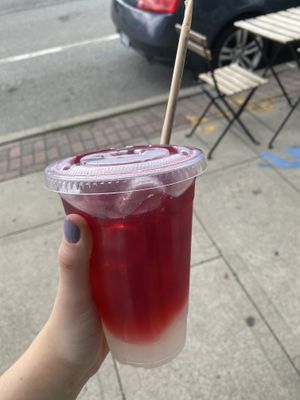 Raspberries  at Sweet to Lick in Williston Park