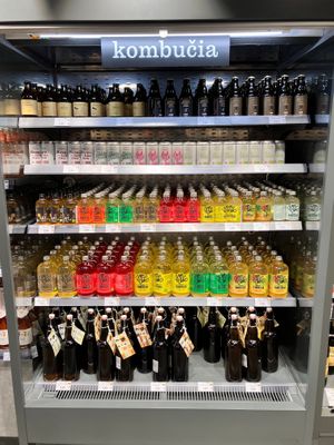 kombucha at Assorti in Vilnius