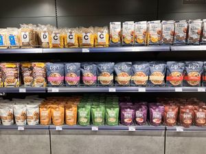 vegan granola at Assorti in Vilnius