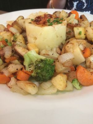 Tofu Veg Mash at Le Potager du Marais - Saint Paul in Paris