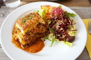 Lasagna Bolognese at Le Potager du Marais - Saint Paul in Paris