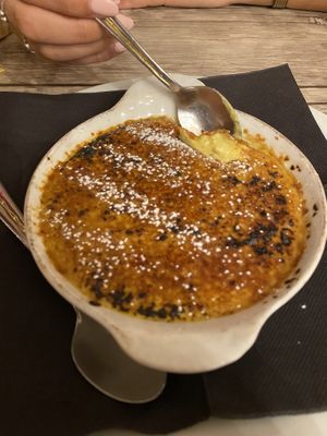Crème brûlée  at Le Potager du Marais - Saint Paul in Paris