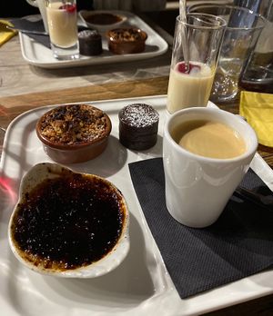 Dessert plate  at Le Potager du Marais - Saint Paul in Paris