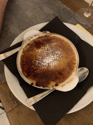 Creme brûlée  at Le Potager du Marais - Saint Paul in Paris