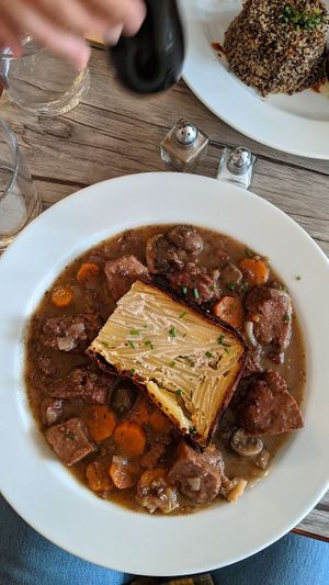 Seitan Bourguignonne at Le Potager du Marais - Saint Paul in Paris