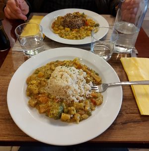 The curry at Le Potager du Marais - Saint Paul in Paris