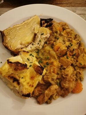 Blanquette à la citronnelle at Le Potager du Marais - Saint Paul in Paris