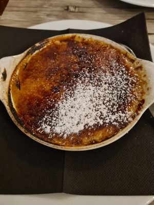Crème brûlée at Le Potager du Marais - Saint Paul in Paris