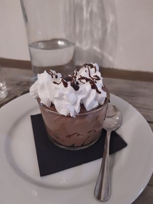 Mousse au chocolat at Le Potager du Marais - Saint Paul in Paris