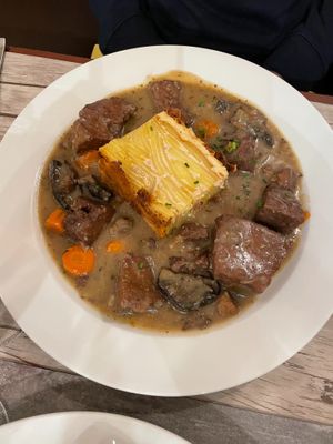 "boeuf" bourguignon at Le Potager du Marais - Saint Paul in Paris