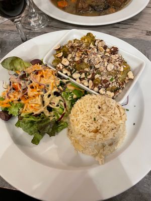 Cassoulet aux noisettes at Le Potager du Marais - Saint Paul in Paris