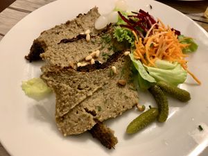 “Pâté forestier” - Mushroom pâté  at Le Potager du Marais - Saint Paul in Paris