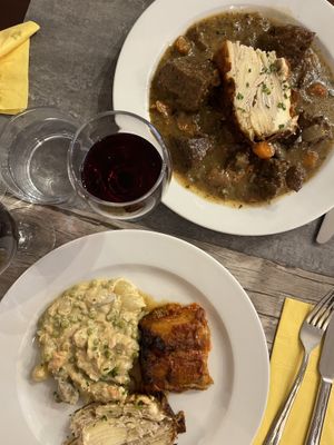 Blanquette & seitan bourguignon   at Le Potager du Marais - Saint Paul in Paris
