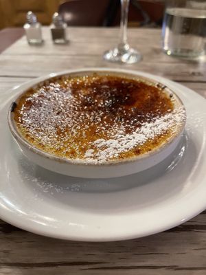 Vegan crème brûlée   at Le Potager du Marais - Saint Paul in Paris